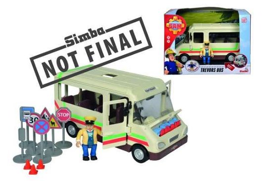Brandweerman Sam Trevor\'s Bus - Simba - Merchandise - Simba Toys - 4006592050900 - October 15, 2020