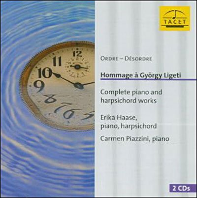 Cover for Ligeti / Haase / Piazzini · Hommage a Gyorgy Ligeti: Complete Piano (CD) (2003)