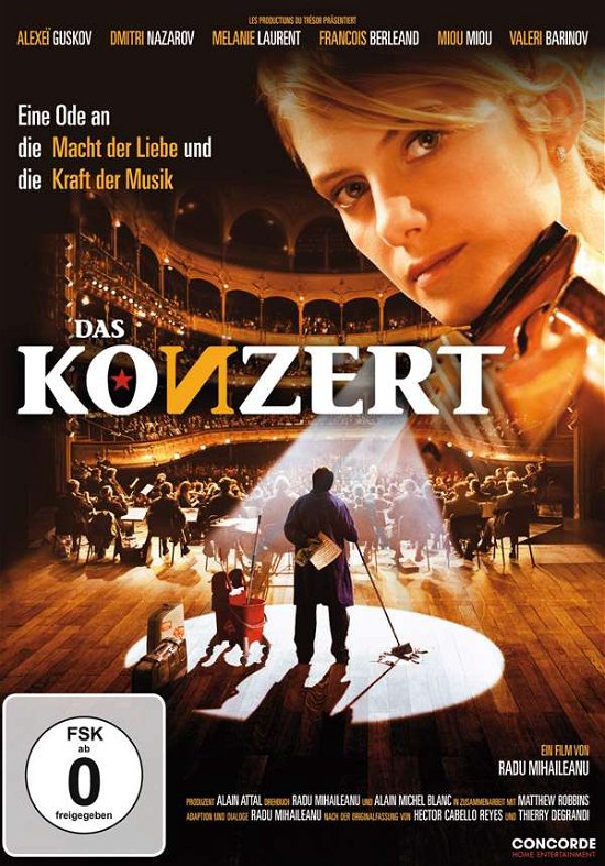 Cover for Mélanie Laurent / Miou-miou · Das Konzert (DVD) (2011)