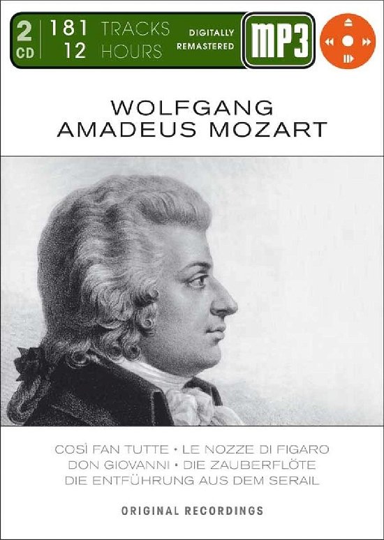 Cover for Varios. · Wolfgang Amadeus Mozart (Mp3) (MERCH)