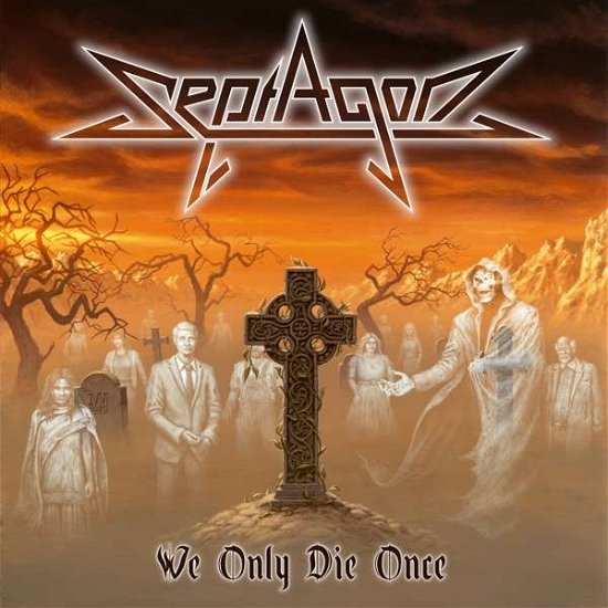 Cover for Septagon · We Only Die Once (Red Vinyl) (LP) (2021)