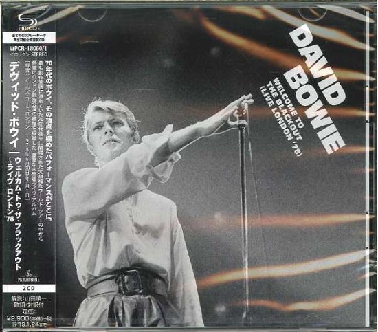 Cover for David Bowie · Welcome to the Blackout: Live London 78 (CD) [Japan Import edition] (2018)