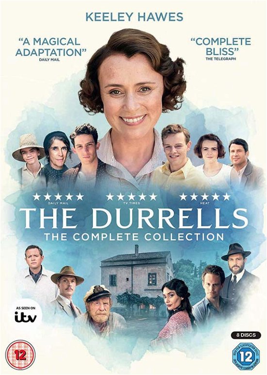 Cover for The Durrells Boxset (Series 1-4) (DVD) (2019)