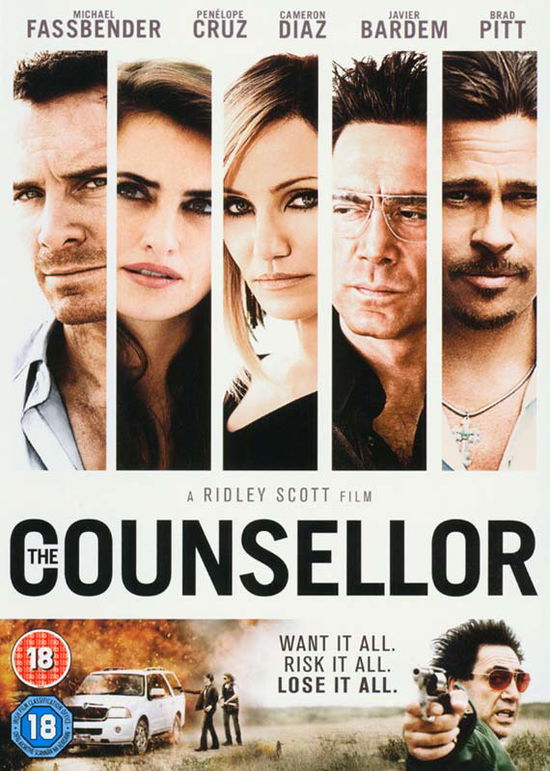 Cover for The Counsellor (DVD) (2014)