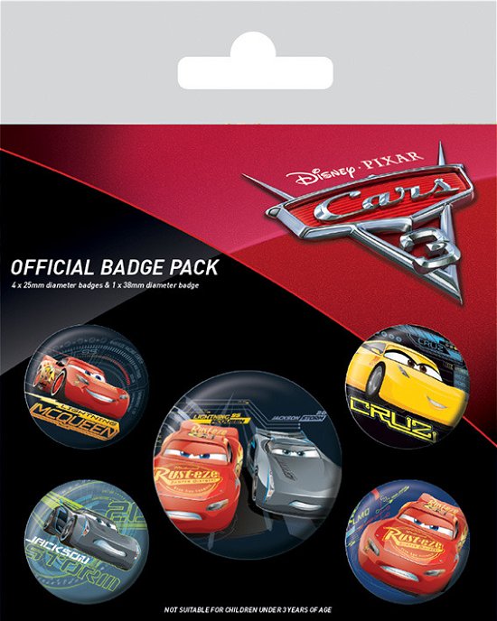 Cover for Cars 3 · Cars 3 - Characters (pin Badge Pack) (MERCH)