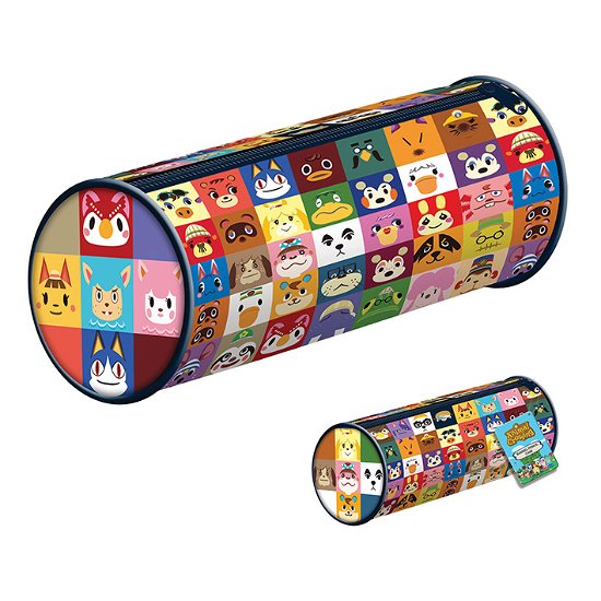 Animal Crossing (Villager Squares) Barrel Pencil Case - Nintendo: Pyramid - Bøger - PYRAMID INTERNATIONAL - 5051265733900 - 6. juni 2023