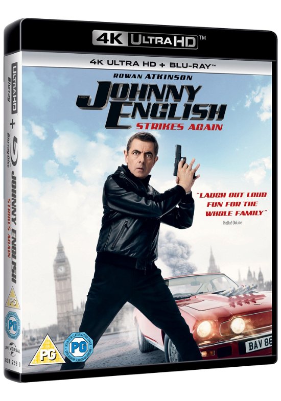 Johnny English Strikes Again - Rowan Atkinson - Film - UNIVERSAL PICTURES - 5053083175900 - 18. februar 2019