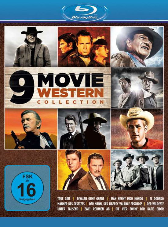 9 Movie Western Collection-vol.1 - Kirk Douglas,john Wayne,james Stewart - Filmy - PARAMOUNT HOME ENTERTAINM - 5053083188900 - 22 maja 2019