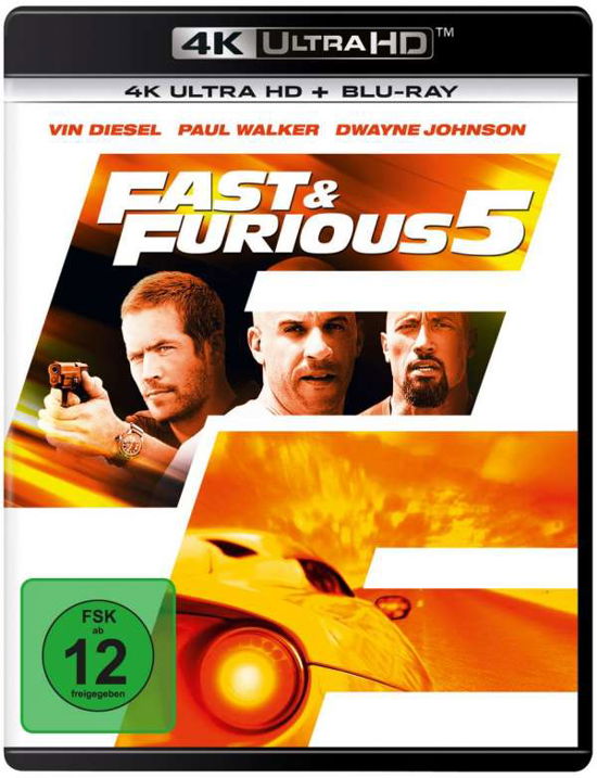 Fast & Furious 5 - Vin Diesel,paul Walker,dwayne Johnson - Movies - UNIVERSAL PICTURE - 5053083191900 - July 10, 2019