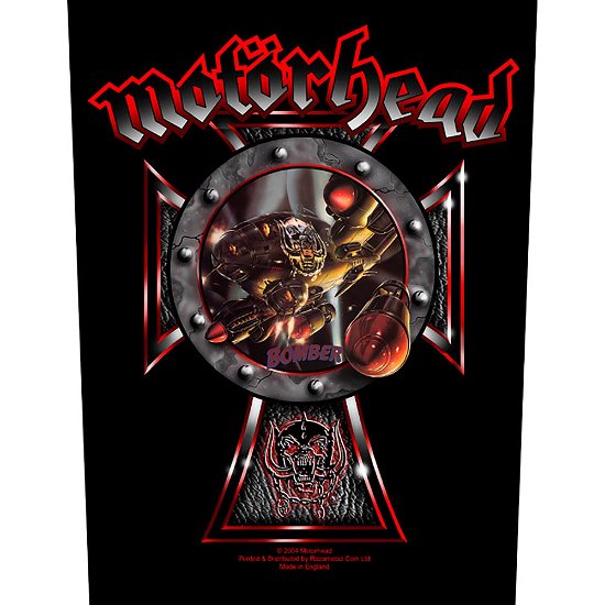 Cover for Motörhead · Bomber (Backpatch) (Patch) [Black edition] (2020)