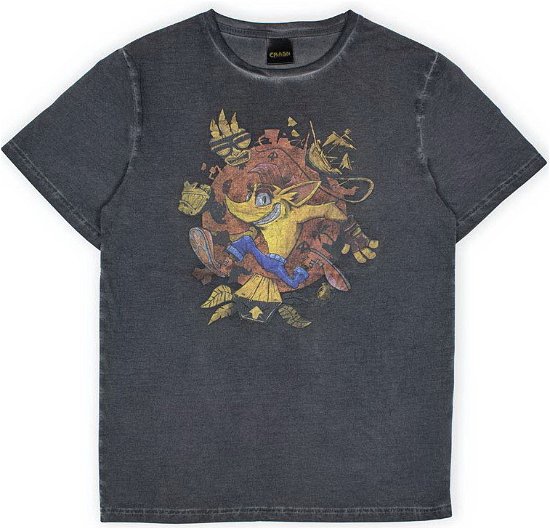 Cover for Numskull · Merchandise Crash Bandicoot 2020 Oil Wash T-shirt  (Merchandise) (MERCH) (2019)