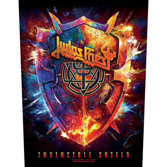 Judas Priest Back Patch: Invincible Shield - Judas Priest - Merchandise -  - 5056365731900 - October 16, 2024