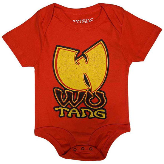 Wu-Tang Clan · Wu-Tang Clan Kids Baby Grow: Wu-Tang (6-9 Months) (CLOTHES) [size 6-12mths] [Red - Kids edition]