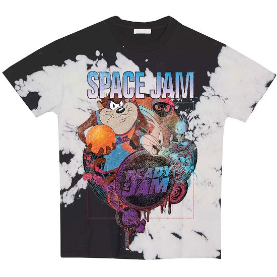 Cover for Space Jam · Space Jam Unisex T-Shirt: Space Jam 2: Ready 2 Jam (Wash Collection) (T-shirt) [size S] [Black, White - Unisex edition]