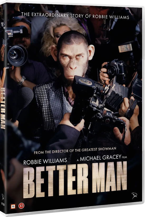 Cover for Better Man (DVD) [Nordic edition] (2025)