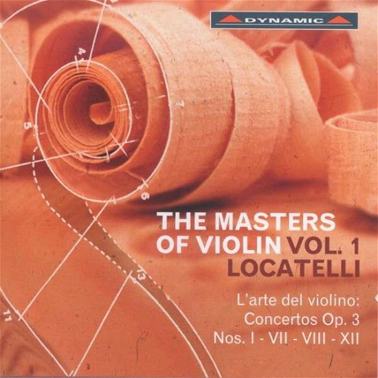 Cover for Locatelli / Fanfoni,luca · Masters of Violin 1 (CD) (2014)