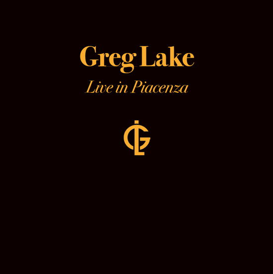 Cover for Greg Lake · Live In Piacenza (LP)