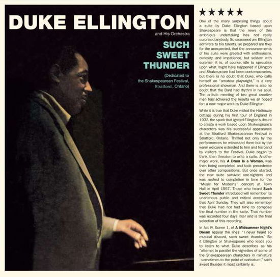 Such Sweet Thunder - Duke Ellington - Music - STATE OF ART - 8436569192900 - October 1, 2018