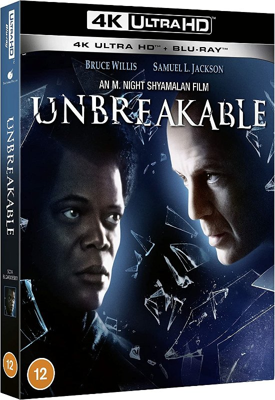 Cover for Unbreakable (4K Blu-ray) · Unbreakable (4K Ultra HD) (2021)