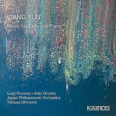 Cover for Piovano,luigi / Orvieto,aldo &amp; Japan Philharmonic · Isang Yun: Music for Cello and Piano (CD) (2022)