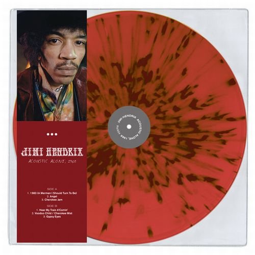 Acoustic Alone. 1968 - Colored Orange /gold Splatter Vinyl Ltd.ed. - The Jimi Hendrix Experience - Music - NO KIDDING - 9700000333900 - May 20, 2022
