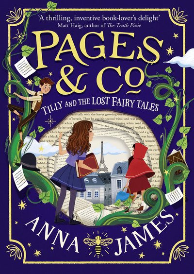 Cover for Anna James · Pages &amp; Co.: Tilly and the Lost Fairy Tales - Pages &amp; Co. (Innbunden bok) (2019)