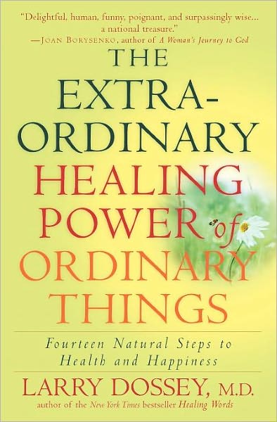 Cover for Larry Dossey · The Extraordinary Healing Power of Ordinary Things: Fourteen Natural Steps to Health and Happiness (Paperback Book) [Annotated edition] (2007)