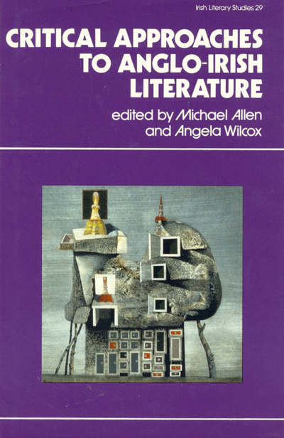 Cover for Michael Allen · Critical Approaches to Anglo-Irish Literature (Hardcover Book) (1989)