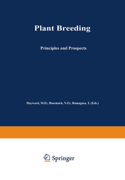 Cover for I Romagosa · Plant Breeding: Principles and prospects - Plant Breeding (Gebundenes Buch) [1993 edition] (1993)
