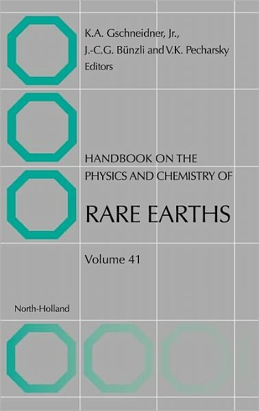 Cover for Karl a Gschneider · Handbook on the Physics and Chemistry of Rare Earths - Handbook on the Physics &amp; Chemistry of Rare Earths (Innbunden bok) (2010)