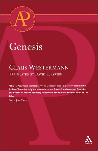 Genesis (Westermann) - Claus Westermann - Books - Bloomsbury Publishing PLC - 9780567043900 - October 7, 2004