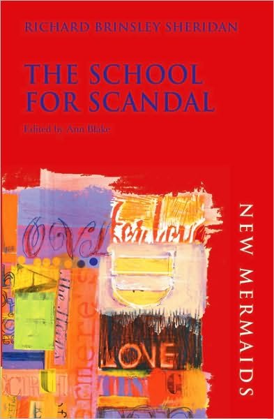 Cover for Richard Brinsley Sheridan · The School for Scandal - New Mermaids (Paperback Bog) (2004)