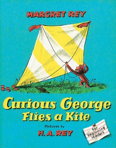 Cover for H. A. Rey · Curious George Flies a Kite (Hardcover Book) [Turtleback School &amp; Library Binding edition] (1977)