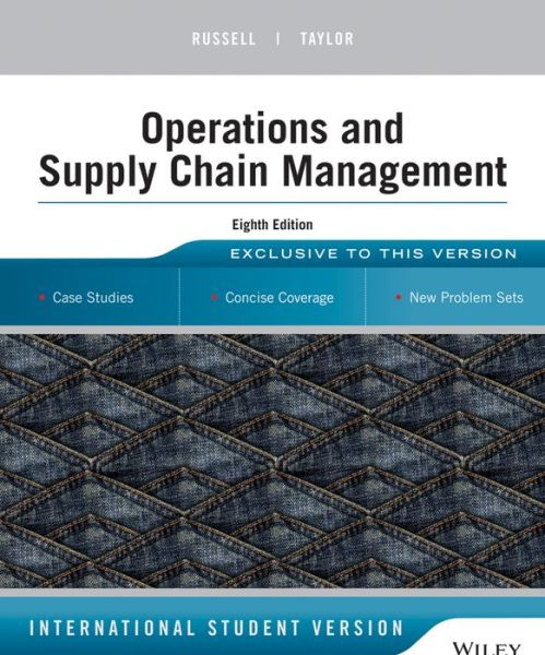 Operations and Supply Chain Man - Russell - Książki - John Wiley & Sons Inc - 9781118808900 - 20 maja 2014