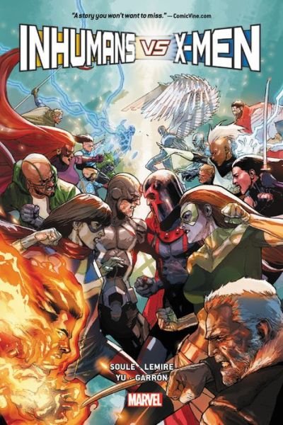 Cover for Charles Soule · Inhumans Vs. X-men (Pocketbok) (2018)