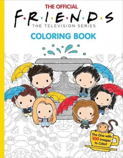 Cover for Micol Ostow · The Official Friends Coloring Book: The One with 100 Images to Color - Friends (Pocketbok) (2021)