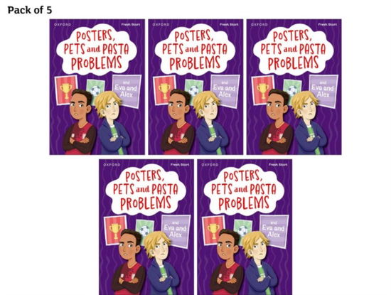 Read Write Inc. Fresh Start Readers: Book 13: Posters, Pets and Pasta Problems & Eva and Alex - Pack of 5 - Read Write Inc. Fresh Start Readers - Teresa Heapy - Books - Oxford University Press - 9781382052900 - January 6, 2025