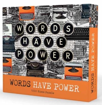1000-piece puzzle: Words Have Power - Gibbs Smith - Gesellschaftsspiele - Gibbs M. Smith Inc - 9781423658900 - 7. September 2021