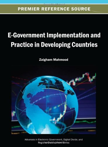 Cover for Zaigham Mahmood · E-government Implementation and Practice in Developing Countries (Advances in Electronic Government, Digital Divide, and Regio) (Hardcover Book) (2013)