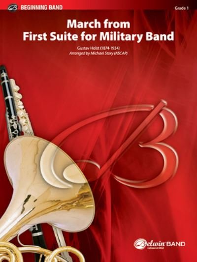 Cover for Gustav Holst · March from First Suite for Military Band (Buch) (2011)