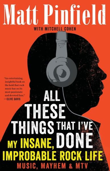 Cover for Matt Pinfield · All These Things That I've Done (Paperback Book) (2020)