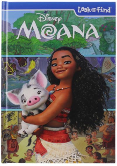 Cover for Editors of Phoenix International Publications · Disney Moana Look and Find Activity Book - PI Kids (Inbunden Bok) (2016)