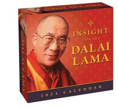 Cover for Andrews McMeel Publishing · Insight from the Dalai Lama 2024 Day-to-Day Calendar (Kalender) (2023)