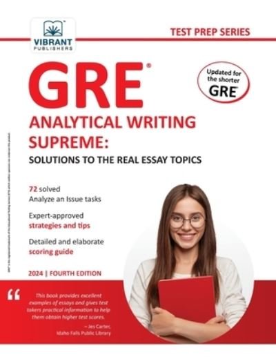 Cover for Vibrant Publishers · GRE Analytical Writing Supreme (Buch) (2023)