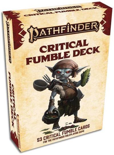 Pathfinder Critical Fumble Deck [P2] - Paizo Staff - Board game - Paizo Publishing, LLC - 9781640781900 - October 29, 2019