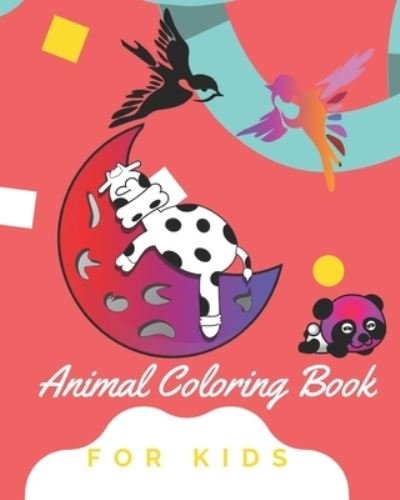 Cover for Eight Bats · Animal Coloring Book For Kids (Paperback Book) (2020)