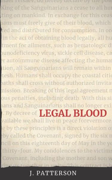 Cover for J Patterson · Legal Blood (Paperback Book) (2018)