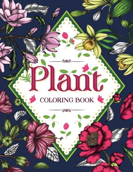 Cover for Pink Sage · PLANT Coloring Book (Paperback Book) (2021)