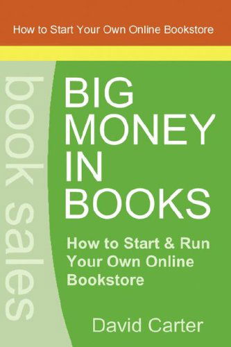 Cover for David Carter · Big Money in Books (Pocketbok) (2007)