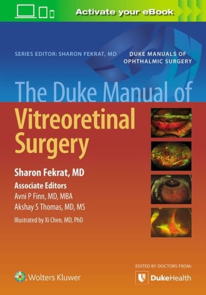 Cover for Sharon Fekrat · The Duke Manual of Vitreoretinal Surgery (Paperback Book) (2020)